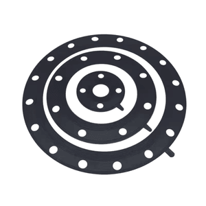 Hole-Equipped Flange Rubber Gasket FF Fully Flat Flange Rubber Sealing Gasket