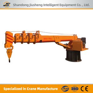 3 Ton Small Fishing Boat Cranes Port Unloading Crane Shipboard Hydraulic Crane