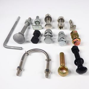 Made in China Hex Bolt with Nut and Washer/T Head Bolt/Flange Bolt/Anchor Bolt/U-Bolt/Anchor Bolt DIN933 Full Thread DIN931 Half Thread Bolt and Nut Fastenrs