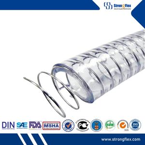 Strongflex General PVC Hose Steel Wire Reinforced PVC Hose