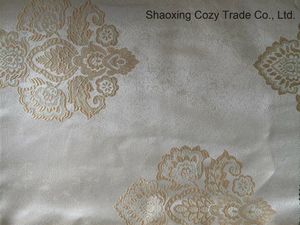 100%Polyester Luxury Jacquard Curtain Fabric