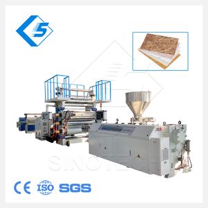 Sinotech PVC Imitation Marble Wall Panel Extrusion Machine for Sale