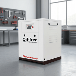 Runningway 5 5kw Air Compressor with Tank and Wheels Included