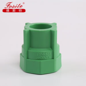 PPR Corrosion Resistant Plastics Full Size Pipe Fittings PPR Brass Female Threads Socket Fitting