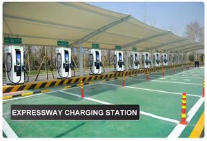 New Energy Electric Fast Charging Pile 80kw 120kw CCS DC Charger EV Charging Station