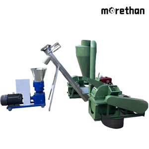 Easy Operate Wood Chipper Crusher Machine Sawdust Grinder Diesel Wood Crusher