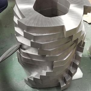 Sharp Plastic Bottles Plastic Film Cutting Blade Shredder Machine Blades Flake Granulator Tire Shredder Blade