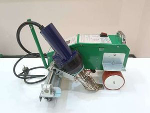 Portable PVC Tarpaulin Tent Tpo Waterproof Seam Joint Welder Welding Machine Supplier with CE