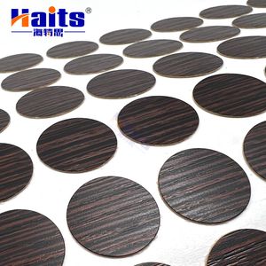 Wood Grain PVC Self Adhesive Screw Hole Cover for Wardrobe Table Decoration