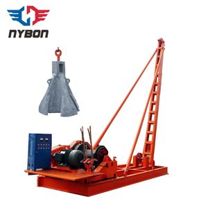 1.5m Punching Diameter Wire Rope Free Fall Drop Hammer Pile Driver