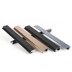 Construction Building Material Custom Window and Door Aluminum Alloy Profiles Frame Sections