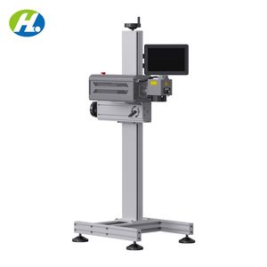 100W Fiber Laser Marking Engraving Machine Equipment Flying Laser Marker Coder Inkjet Printer Laser for Metal Stainless Steel