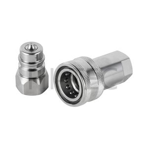 Stainless Steel S316 Close Type ISO7241-a Non-Spill Hydraulic Quick Coupling