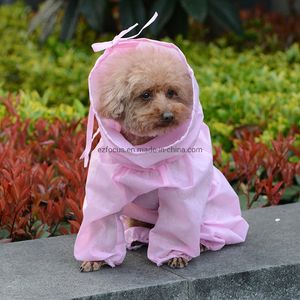 Pet Protective Clothing Dog Disposable Suit Coverall Cuffs Suit Wbb12715