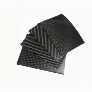 2mm Thick Flat Glossy Carbon Fiber Plate