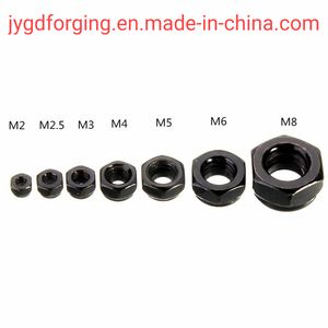 Durable C45 Self-Locking Hex Nut for Heavy-Duty Applications