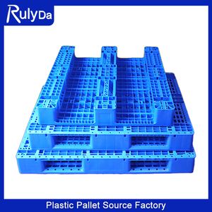 Custom Size Injection Recycle Double Face/Side Nestable Reinforced Logistic Heavy Duty HDPE Plastic Grid Warehouse Tray Pallet Price for Food and Transport