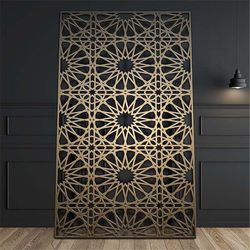 Laser Cut Aluminum Perforated Carved Metal Screen Panels