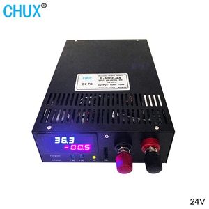 Chux 24V 3000W Single Output Display Screen Power Supply AC DC Adjust Switching SMPS