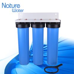3 Stages 20 Inch Big Blue Water Filter Housing