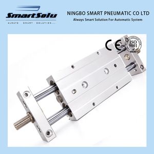 Pneumatic Actuators Stm Series Slide Double Acting Air Pneumatic Cylinder