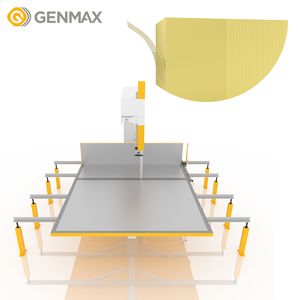 PU Foam Sponge Vertical Cutting Machine Digital Controlled