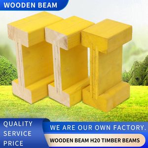 Wooden Beam Timber Shandong H20 Accessories Plastic Packing for Building Construction