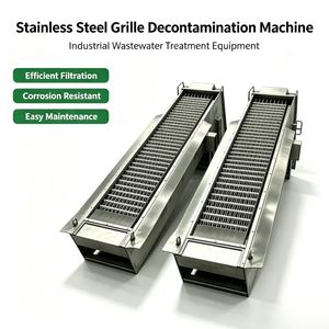 Step Screen for Hair and Fiber Wastewater Treatment