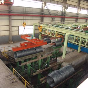 Complete Set of Continuous Rolling Mill Line for Yielding Wire Rod Coil