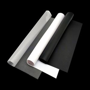 Blackout 650GSM PVC Coated Tarpaulin Coated Industrial Fabric Tarpaulin Canvas Roll for Tent