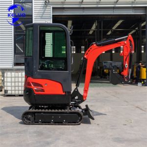 Factory 1.8 Ton Mini Excavator Ht18 Small Hydraulic Crawler Digger with Cabin