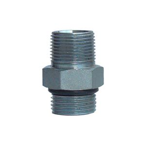 Carbon Steel Galvanized Hydraulic Nipple Fitting Adapters for Hose