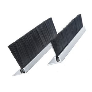 Industrial Aluminum Channel Sealing Metal Base Nylon Strip Brush