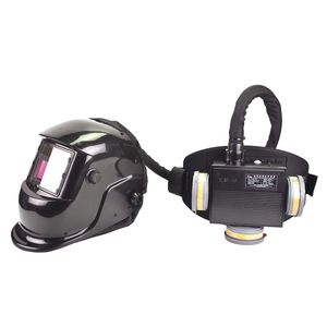 Automatic Darkening Filter Welding Helmet Protective Face Mask with Electric Air Supply
