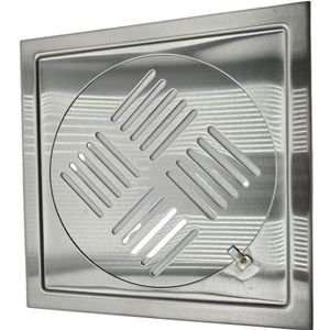 Premium Brass Square Floor Drain for Bathroom, Kitchen and Laundry Drain