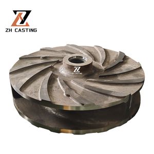 High Chrome Front Plate Liner Volute Casting Frame Plate Cover Plate Impeller