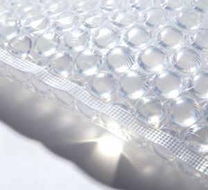 Perforated Bubble Cushioning Roll Clear Protective Packing for Moving and Bubble Mailers