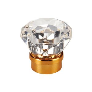 Factory Perfume Bottle Cap Custom White Acrylic Diamond-Shaped Transparent Perfume Cap