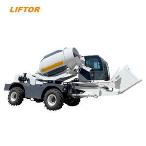 Liftor 1.5/2/2/5/3/4/5m3 5 Cbm Self-Loading Buy Concrete Mixer Prices Truck for Sale with Pump Machine Mobile Self Concrete Mixer Truck