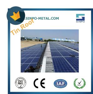 Tin Roof Mouting Solution for Solar Panel Installation