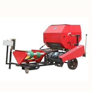 Biomass Straw Wrapping Packing Machine Round Silage Baler for Sale
