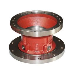 Customized Iron Casting Parts/ CNC Machining Part for Tansmission Reducer Housing/End Cap/Shell/Gear Housing/Hub/Flange