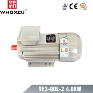 Ye3-90L-4.0kw 6HP Three Phase AC Electric Washing Machine Motor with CE