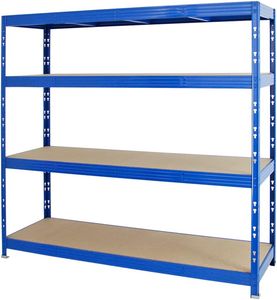 Adjustable Multi-Level Shelving Warehouse Steel Storage Rack Shelves Boltless Shelving