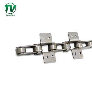 China Manufacturer Stainless Steel Carbon Steel Hollow Conveyor Roller Chain with A1 K1 Wa1 Wa2 Attachment