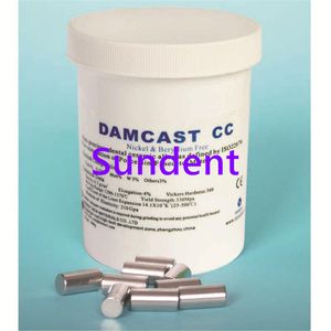 Dental Alloy for Crown and Teeth Disposable Materilas Damcast Cc Ceramic Alloy Nickel & Beryllium Free