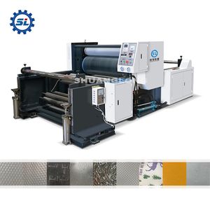 Hot Sales Embossing Machine with Cutting for Gold Blocking Paper