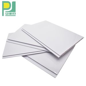 Quick Installing Industrial Partition Decorative PVC Waterproof Cladding Wall Panels White