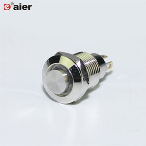 10mm 4pin Momentary 12V LED Light Metal Push Button Switch