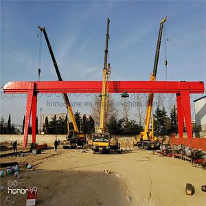 Customizable Mh Type Single Girder Gantry Crane with Electric Wire Rope Hoist